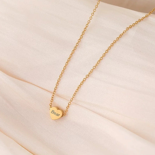 Gold Heart Necklace