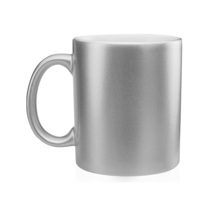Silver pearl Mug 11oz