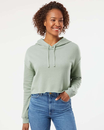 Women's Lightweight Crop Hooded Pullover