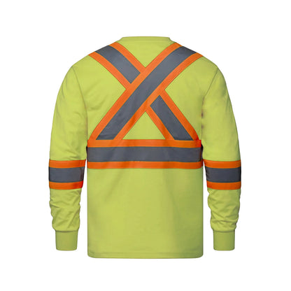 Paramount Cotton Hivis Long Sleeve Tshirt