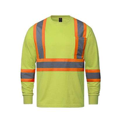 Paramount Cotton Hivis Long Sleeve Tshirt