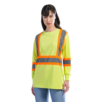 Paramount Cotton Hivis Long Sleeve Tshirt