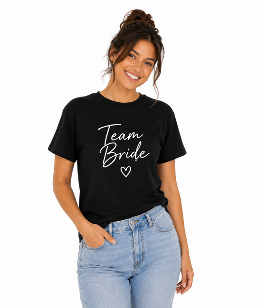 Bride & Team Bride Matching T-Shirt Set