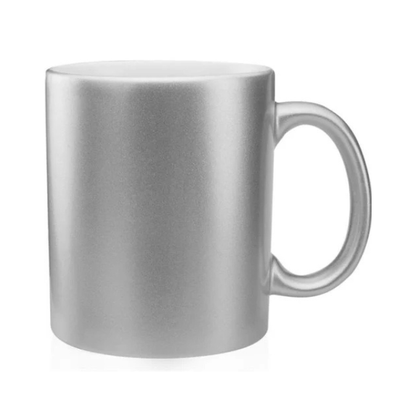 Silver pearl Mug 11oz