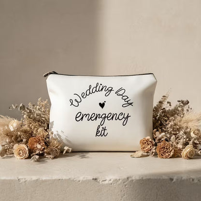 Wedding Day Emergency Kit Pouch